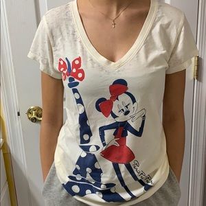 Disney Minnie Mouse Paris Tee